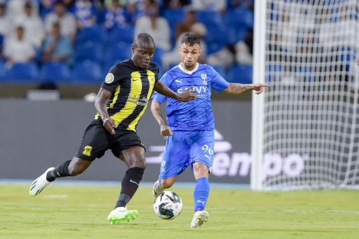 كانتي - مباراة الهلال واتحاد جدة